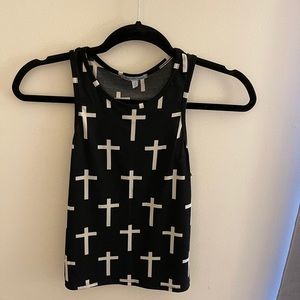 Black & white crop tops- set of 3